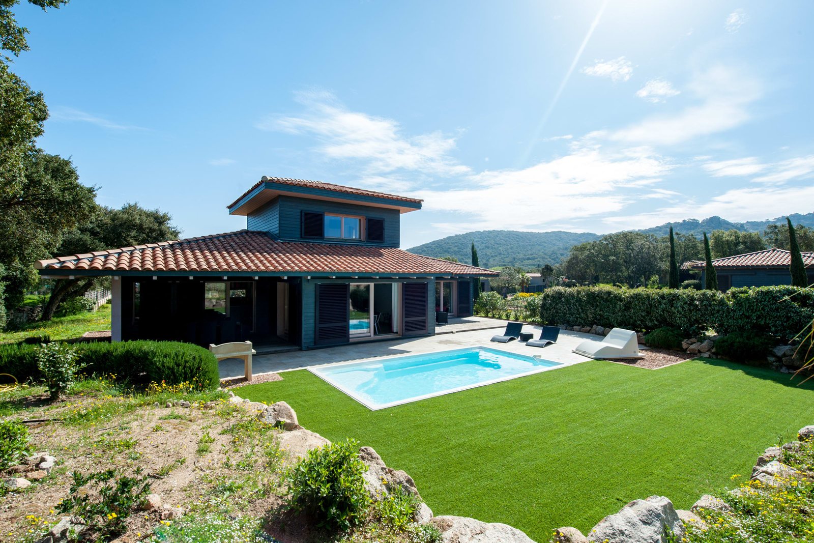 Les Citronniers — Villa Pool, Villa mit privatem Pool in Figari