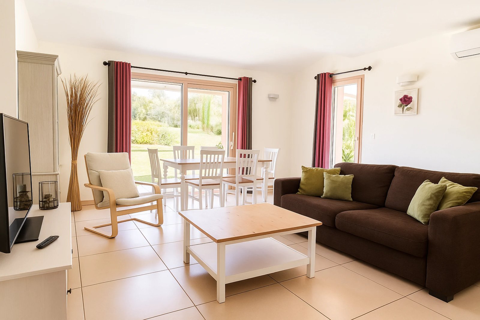 Les Citronniers — Wohnzimmer, Villa mit privatem Pool in Figari