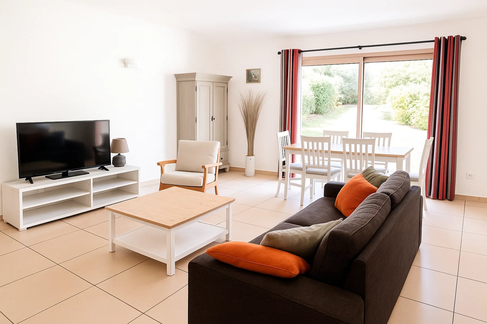 Les Citronniers — Wohnzimmer sejour, Villa mit privatem Pool in Figari