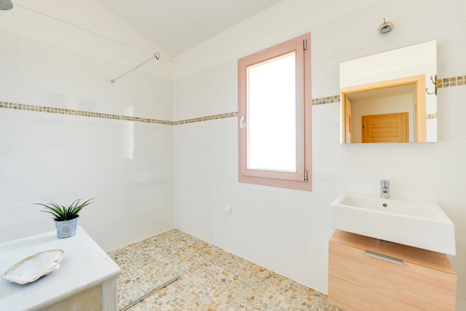 Les Citronniers — Raum Dusche, Villa mit privatem Pool in Figari