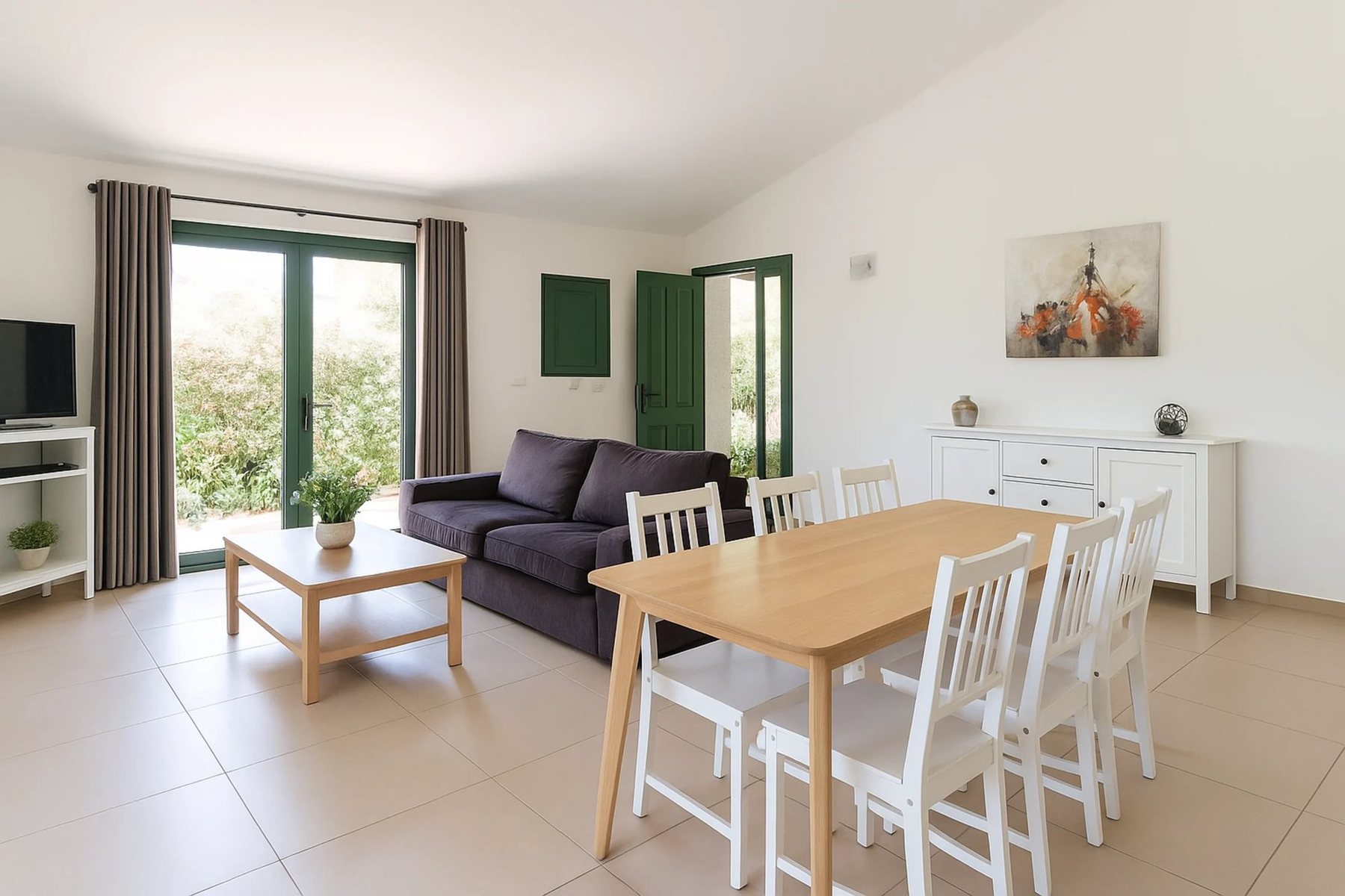 Les Figuiers — salon 1, villa avec piscine privée à Figari
