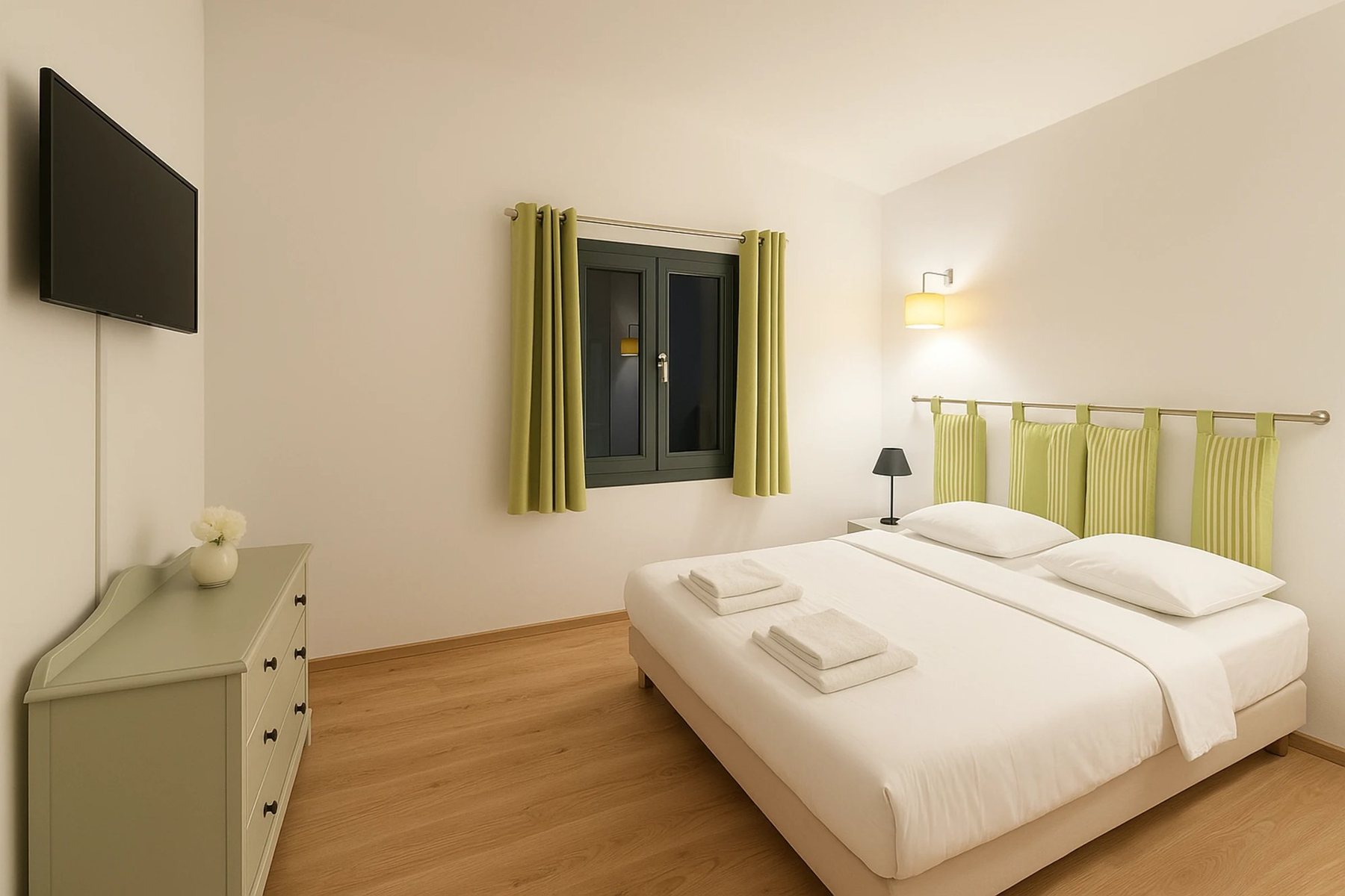 Les Figuiers — chambre double, villa avec piscine privée à Figari