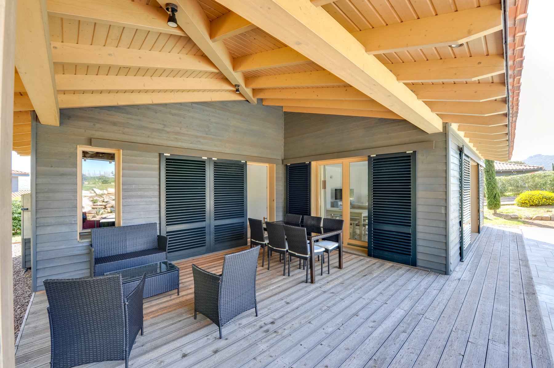 Les Oliviers — bedroom single, villa with a private pool in Figari