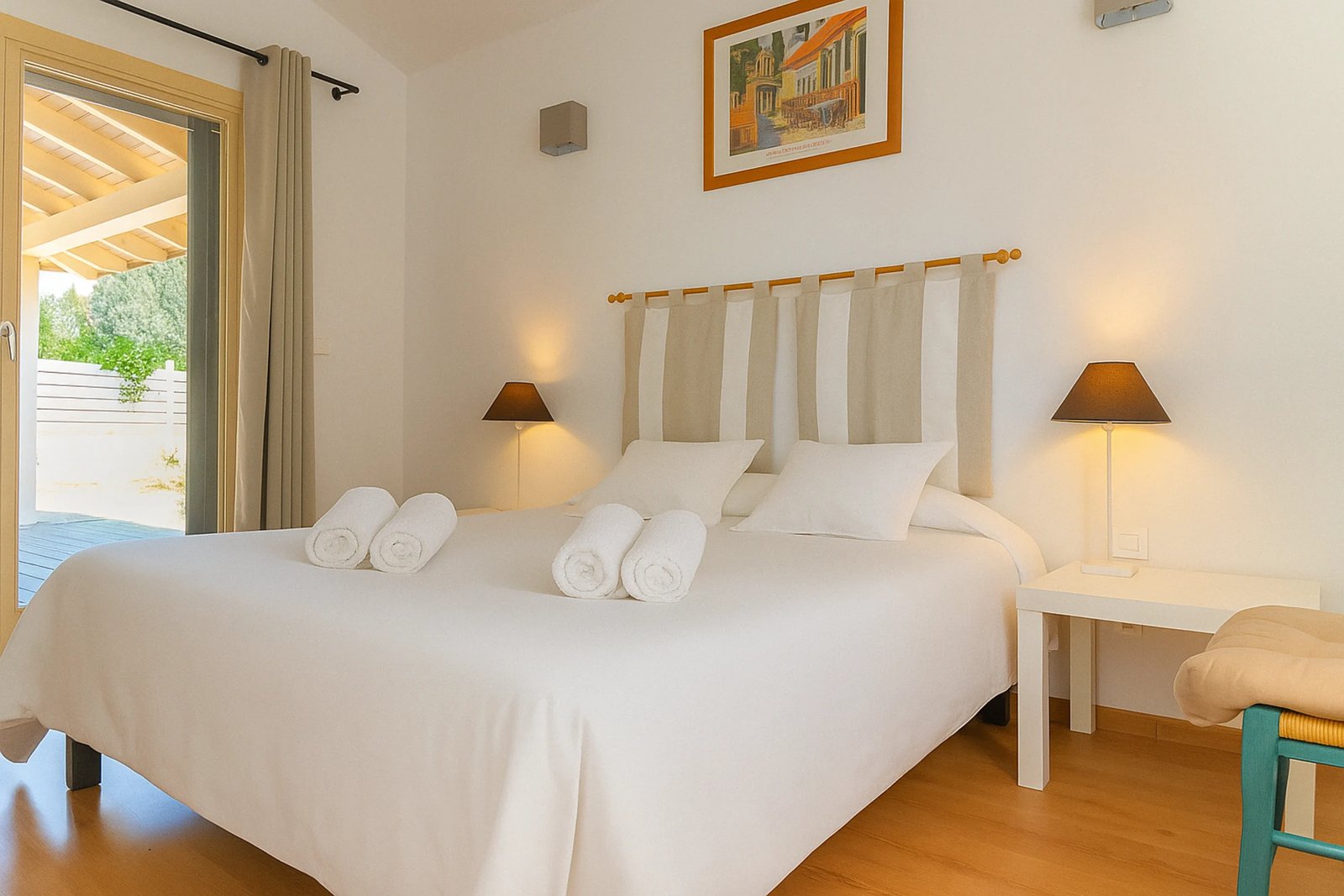 Les Orangers — bedroom 3, villa with a private pool in Figari